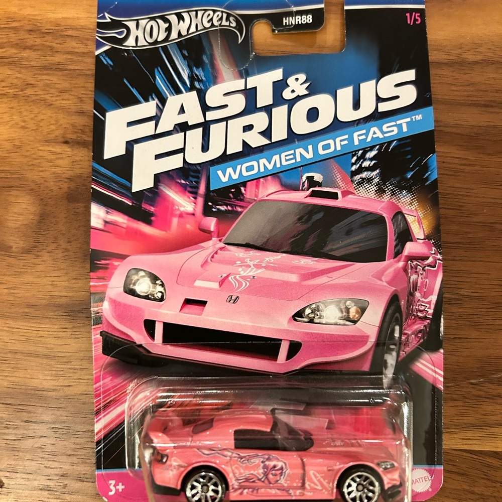 Hot Wheels Honda S2000, Fast & Furious Women of Fast 1/5 [Pink]